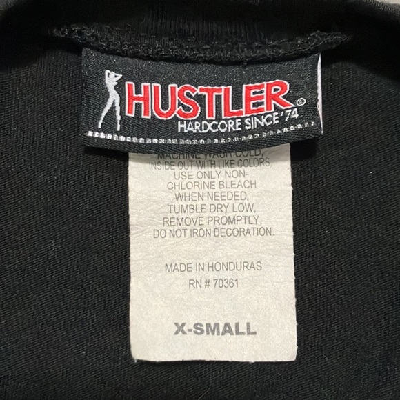 Hustler Diamond Print T-Shirt Size XS - Picture 4 of 6